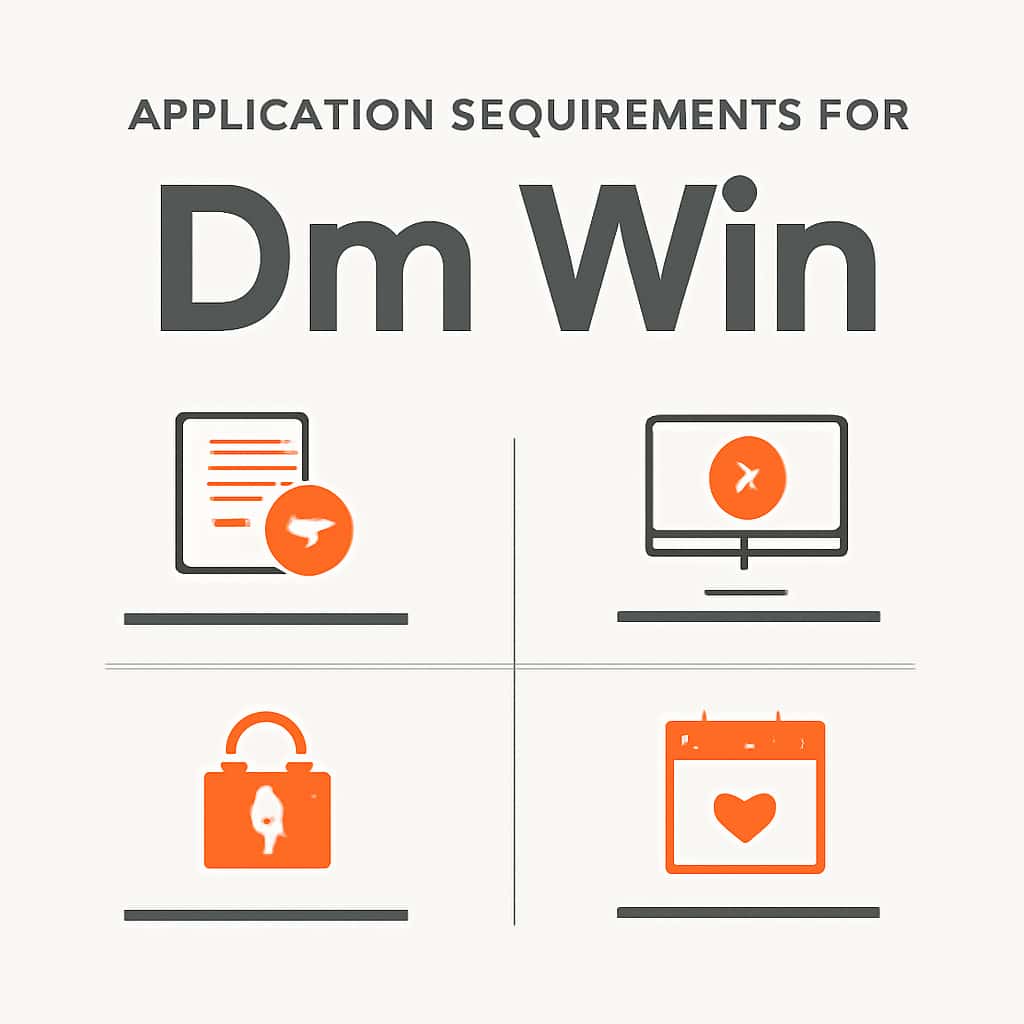 Inline illustration for Dm Win application requirements