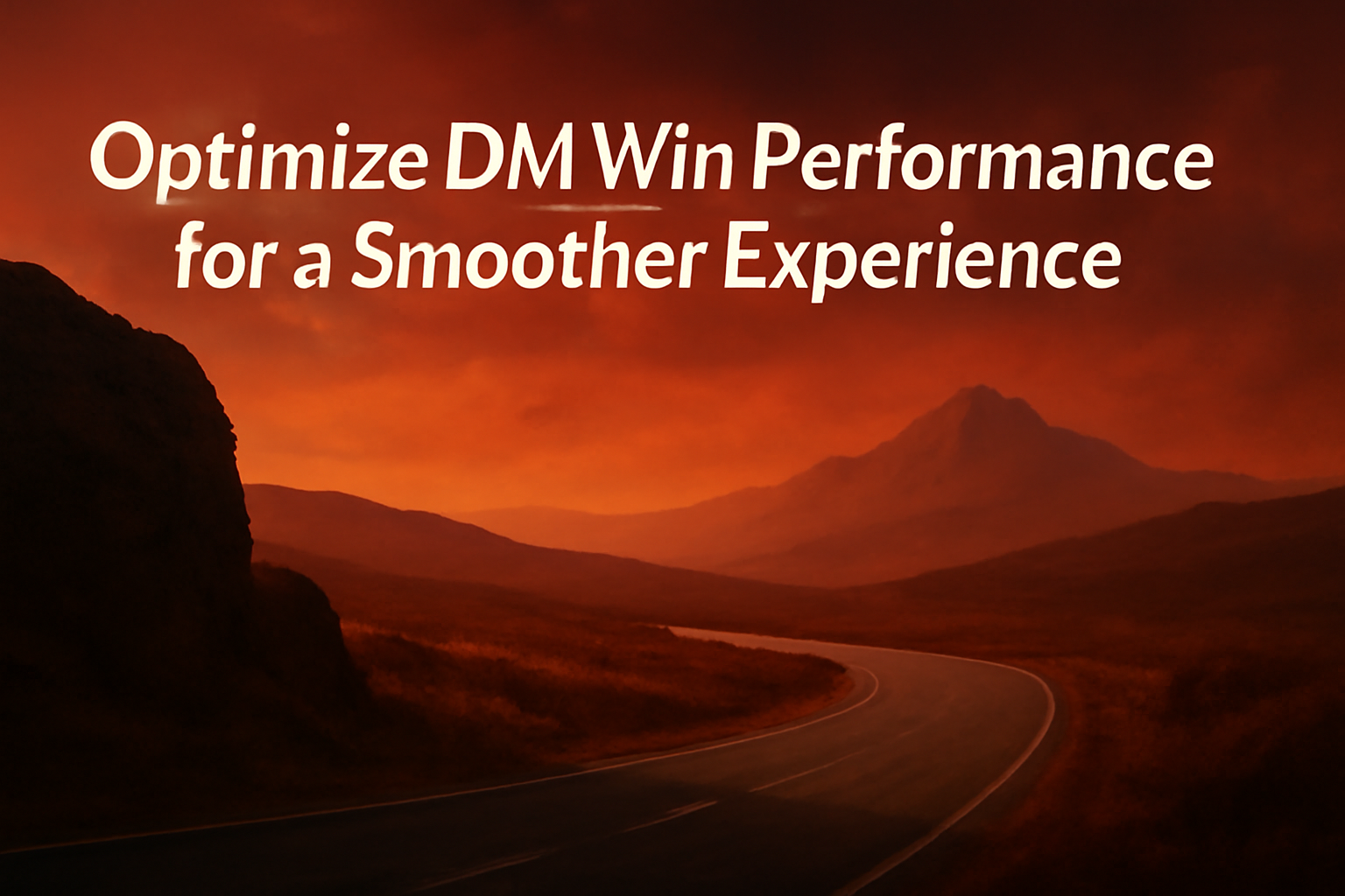 Informational scene depicting updating tips for Dm Win with clear text.