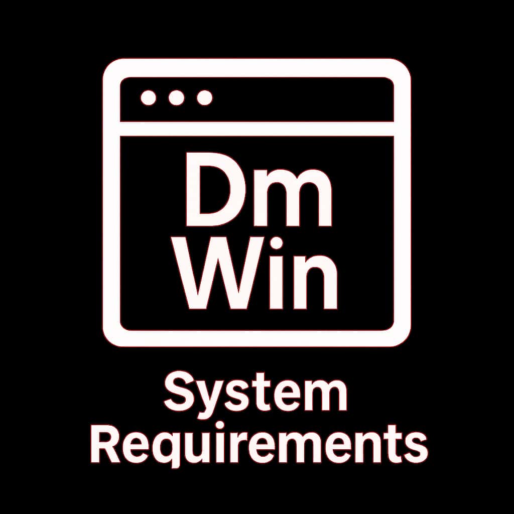 Icon representing Dm Win System Requirements.