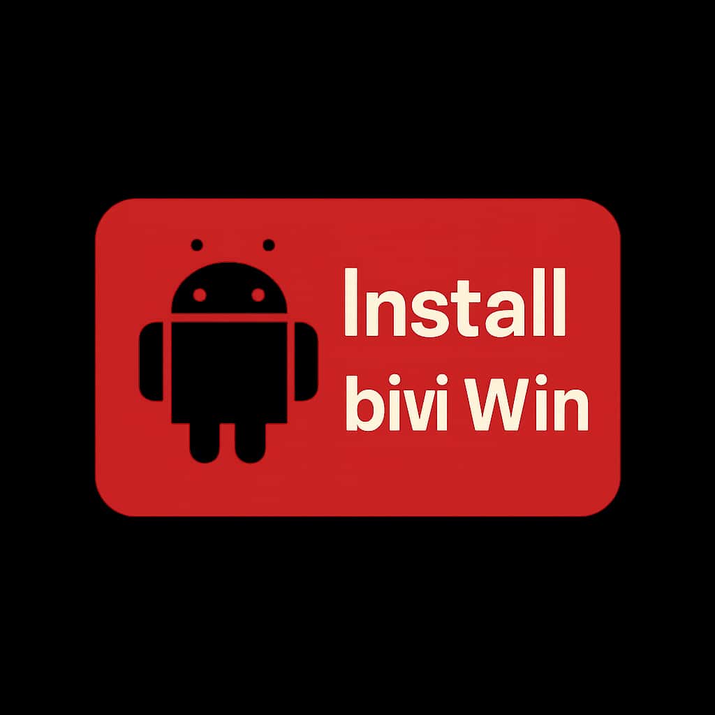 Icon representing the installation process of Dm Win on Android.